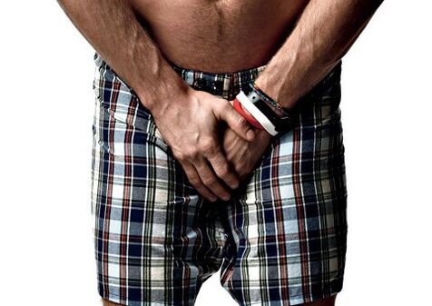 Schmerzen in der Leistengegend bei Prostatitis